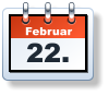 Februar 22.