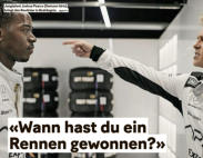 Jungtalent Joshua Pearce (Damson idris) bringt den Routinier in Bedrngnis.